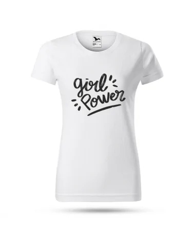 Koszulka Damska, Girl power, Prezent