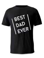 Koszulka Best Dad Ever, Prezent T-shirt dla Taty