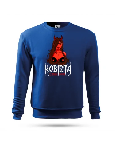 Bluza bez kaptura damska, Piekło, Prezent