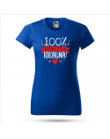 Koszulka Damska, 100% Idealna, Prezent