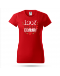 Koszulka Damska, 100% Idealna, Prezent
