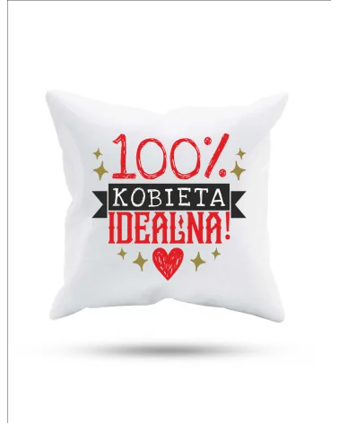 Poduszka, 100% Idealna, Prezent