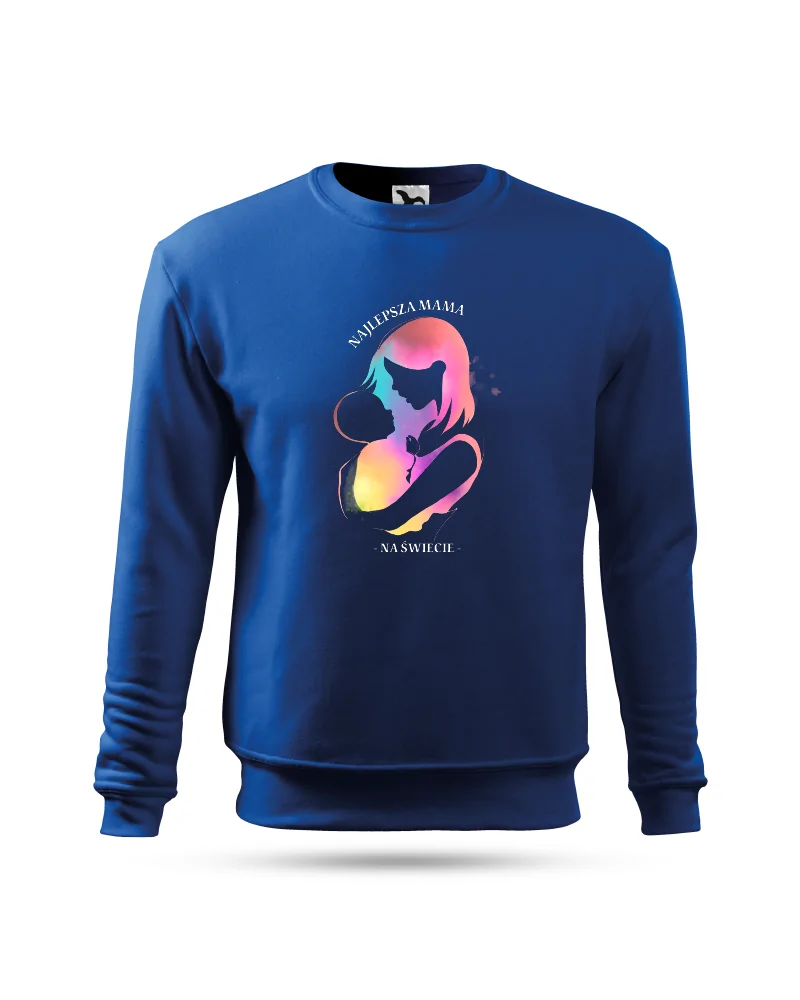 Bluza bez kaptura damska, Najlepsza Mama, Prezent