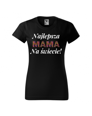 Koszulka Damska, Najlepsza Mama, Prezent