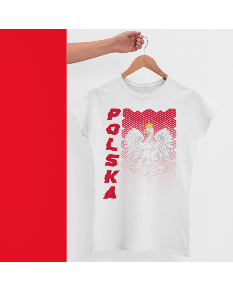 Koszulka Damska, Biało Czerwoni, Prezent