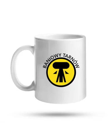 Kubek, Baniowy Tarnów Logo, Prezent