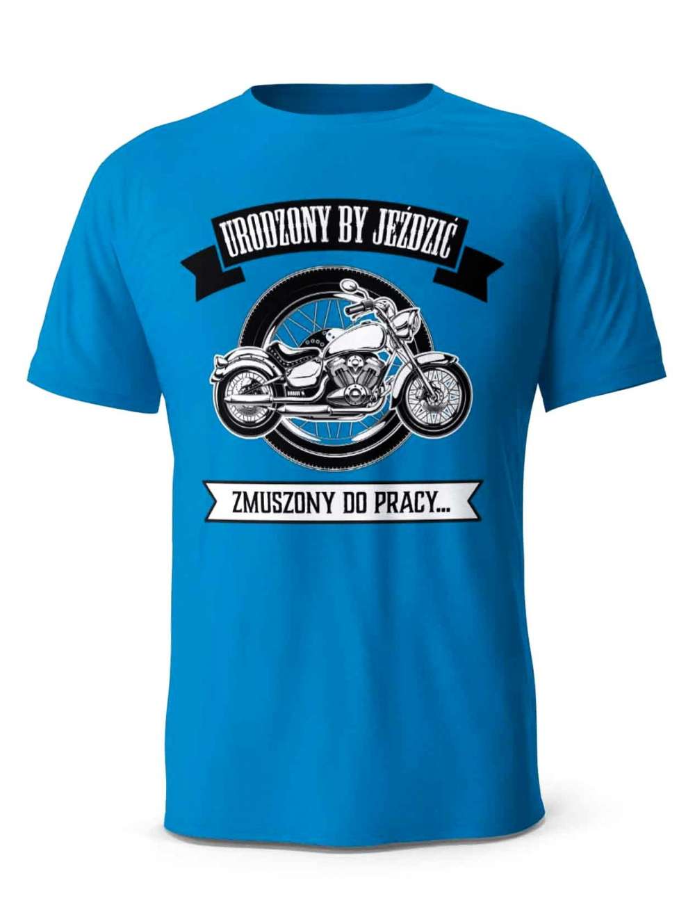 Koszulka Urodzony By Jeździć, T-shirt Dla Mężczyzny