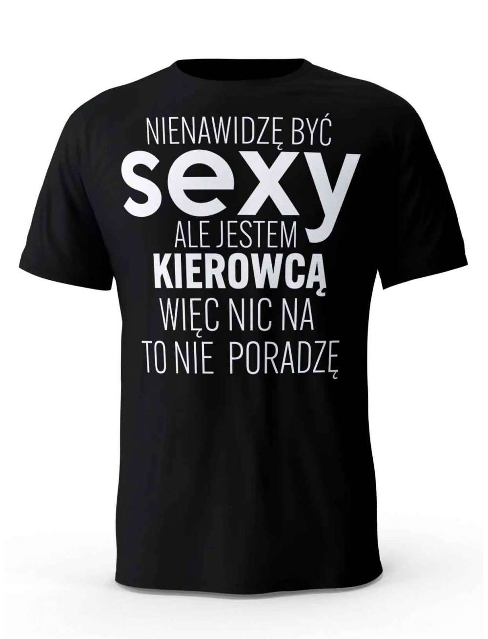 Koszulka Męska Sexy Kierowca, Prezent Dla Mężczyzny
