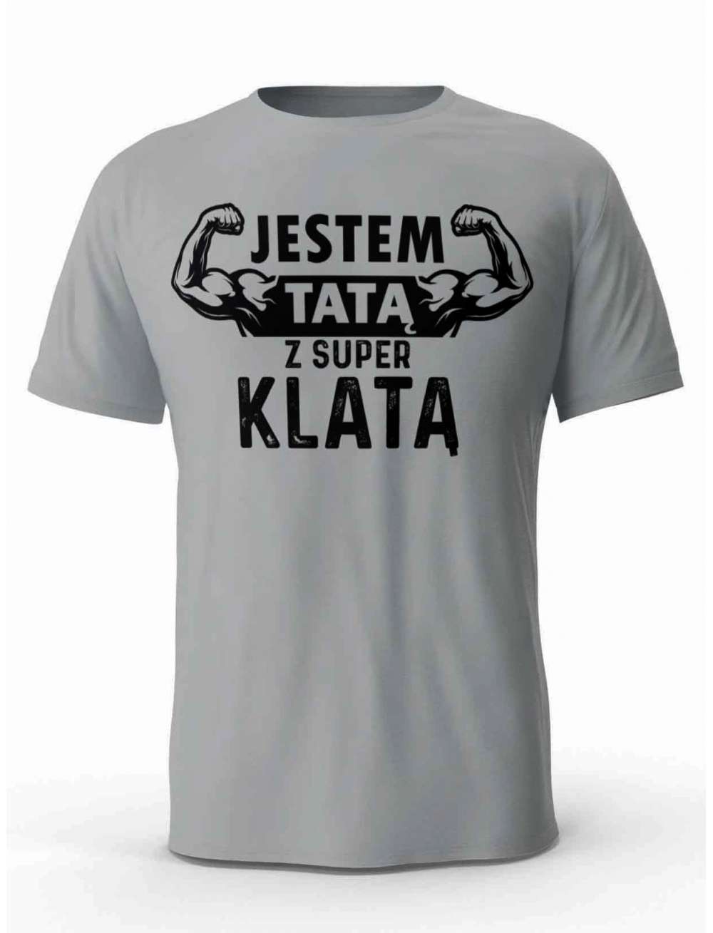 Koszulka Jestem Tatą z Super Klatą , T-shirt Dla Taty