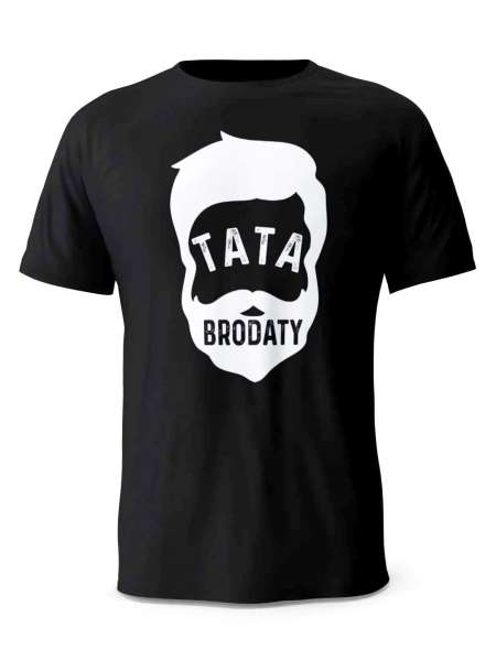 Koszulka Tata Brodaty, T-shirt Dla Taty