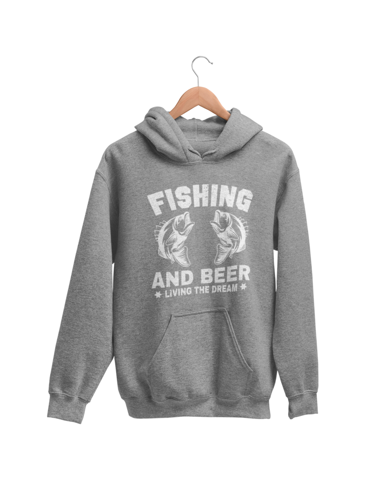 Bluza męska, Fishing and Beer, Prezent