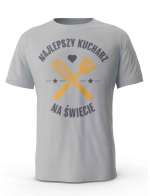 Koszulka Najlepszy Kucharz Na Świecie, T-shirt Dla Mężczyzny