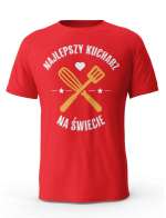 Koszulka Najlepszy Kucharz Na Świecie, T-shirt Dla Mężczyzny