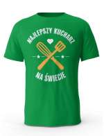 Koszulka Najlepszy Kucharz Na Świecie, T-shirt Dla Mężczyzny