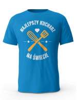 Koszulka Najlepszy Kucharz Na Świecie, T-shirt Dla Mężczyzny