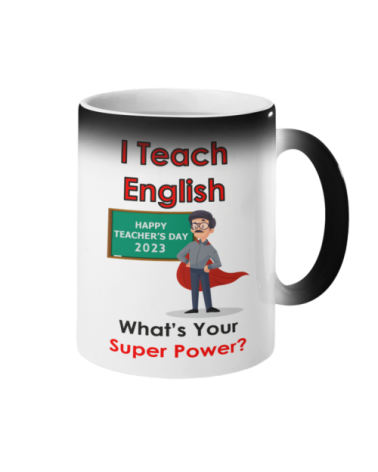 Kubek Magiczny, I Teach English,  Prezent Dla Nauczyciela