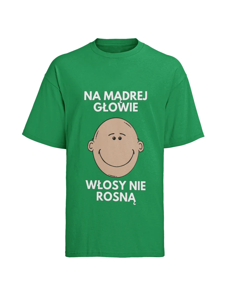 Koszulka męska, Na Mądrej Głowie, Prezent