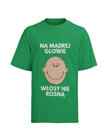 Koszulka męska, Na Mądrej Głowie, Prezent