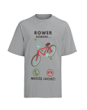 Koszulka męska, Rower Dzwoni, Prezent