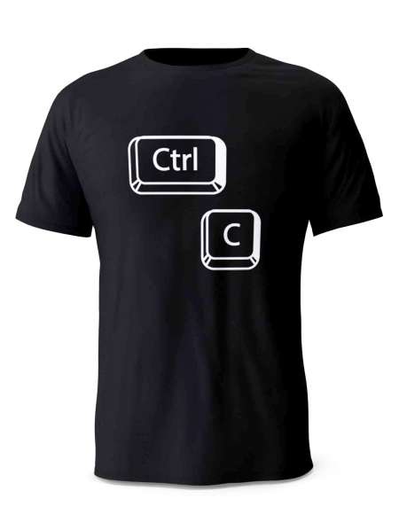 Koszulka Męska CTRL+C , T-shirt