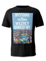 Koszulka Dystans Parawany T-shirt Dla Mężczyzny