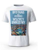 Koszulka Dystans Parawany T-shirt Dla Mężczyzny