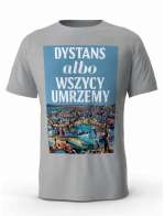 Koszulka Dystans Parawany T-shirt Dla Mężczyzny