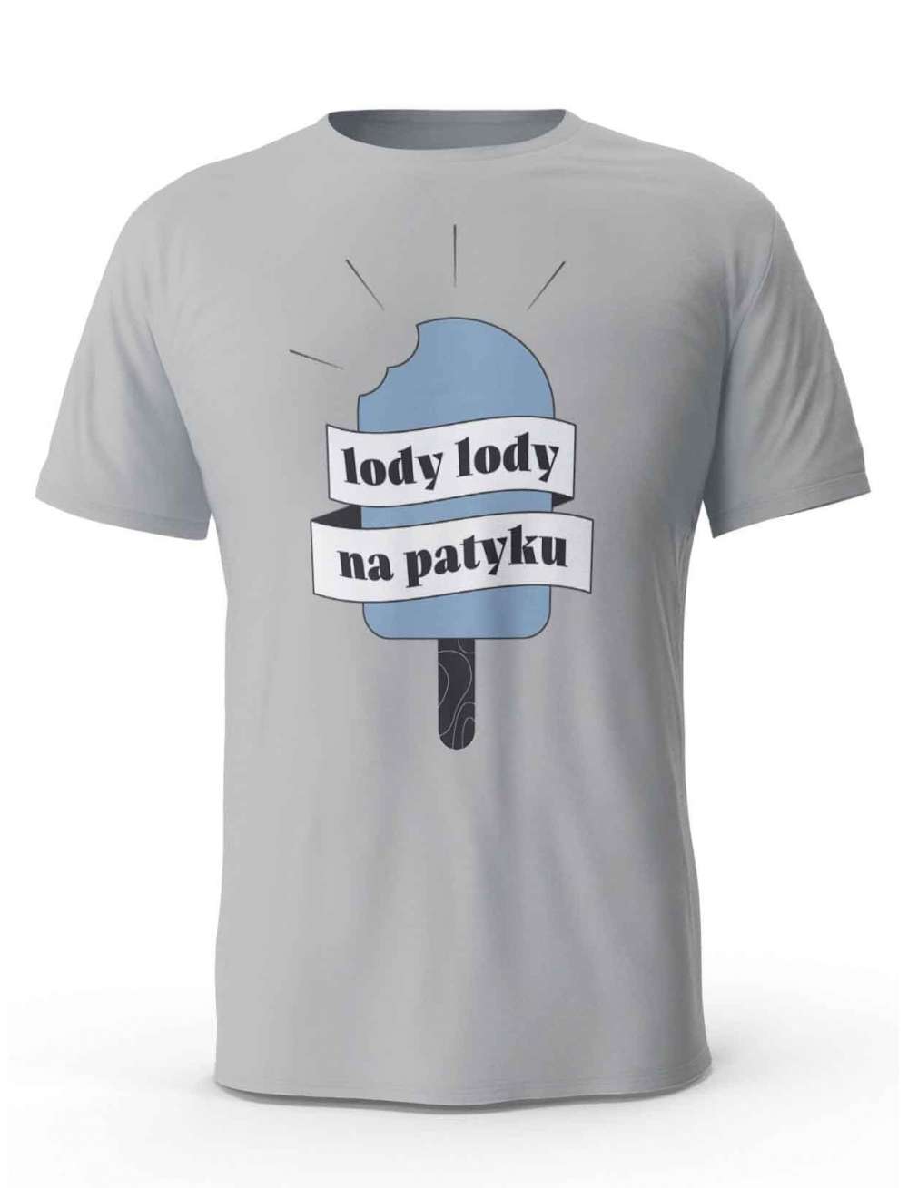 Koszulka Lody Lody Na Patyku, T-shirt Męski, Lato