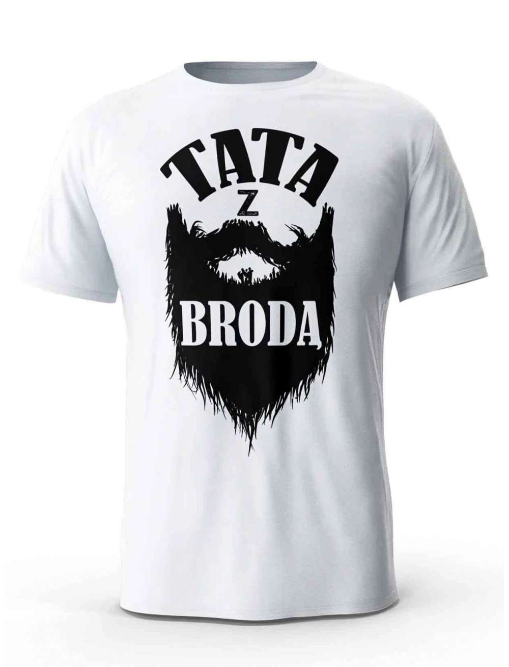 Koszulka Tata z Brodą, T-shirt Dla Taty