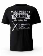 Koszulka Mam Piękną Córkę , T-shirt Dla Taty