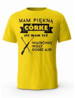 Koszulka Mam Piękną Córkę , T-shirt Dla Taty