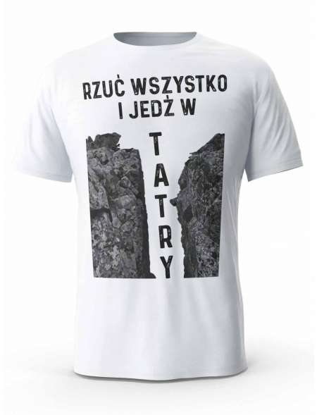 Koszulka Tatry , T-shirt Dla Mężczyzny