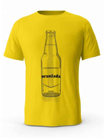 Koszulka Męska Oranżada, T-Shirt dla mężczyzny
