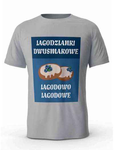 Koszulka męska Jagodzianki Dwusmakowe, T-Shirt męski