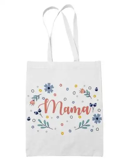 Torba Mama. Kwiatki. Dzień Matki