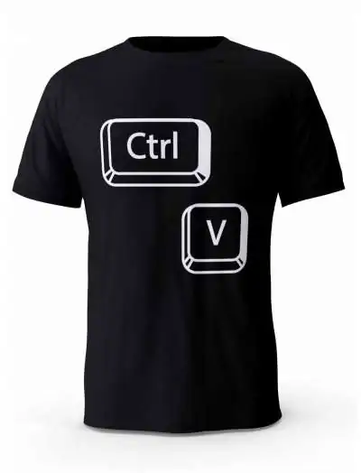 Koszulka Ctrl +  V. T-shirt
