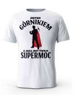 Koszulka Jestem Górnikiem, T-Shirt dla mężczyzny