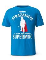 Koszulka Jestem Strażakiem, T-Shirt dla mężczyzny