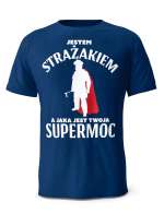 Koszulka Jestem Strażakiem, T-Shirt dla mężczyzny