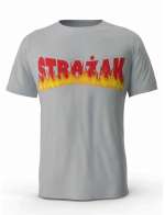 Koszulka Strażak Płomienie, T-Shirt dla mężczyzny