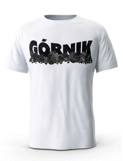 Koszulka Męska Górnik, T-Shirt dla mężczyzny