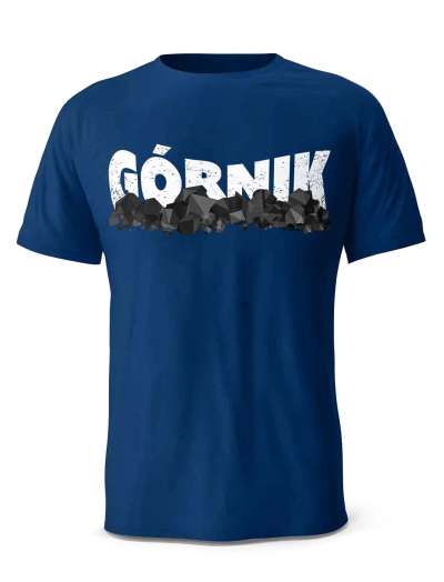 Koszulka Męska Górnik, T-Shirt dla mężczyzny