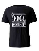 Koszulka Król Podziemia, T-Shirt dla górnika