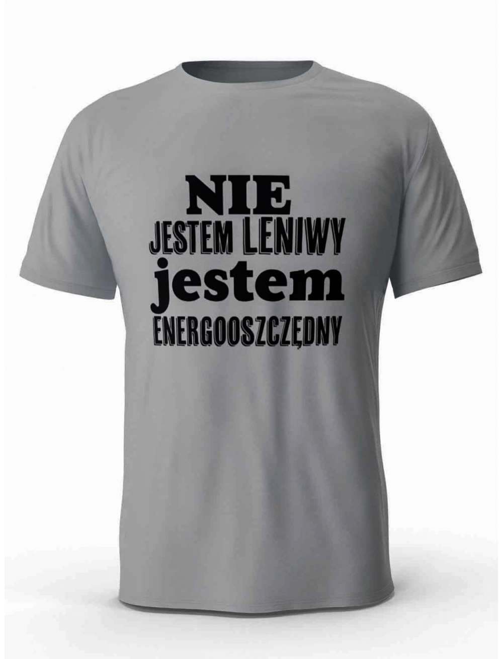 Koszulka Nie Jestem Leniwy, T-shirt Męski, Prezent