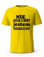 Koszulka Nie Jestem Leniwy, T-shirt Męski, Prezent