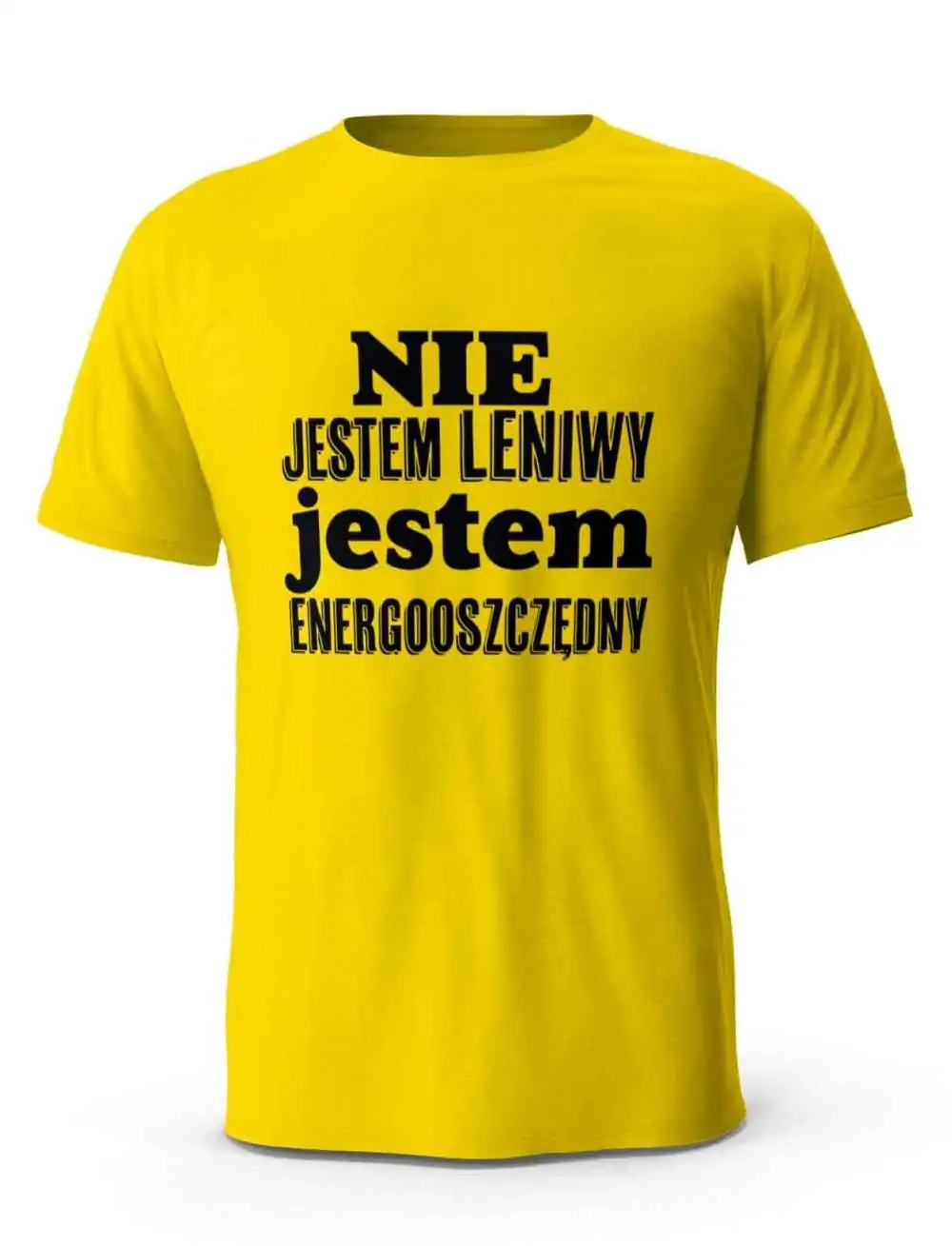 Koszulka Nie Jestem Leniwy, T-shirt Męski, Prezent