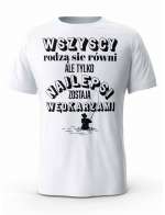 Koszulka Najlepsi Wędkarze, T-shirt Męski, Prezent