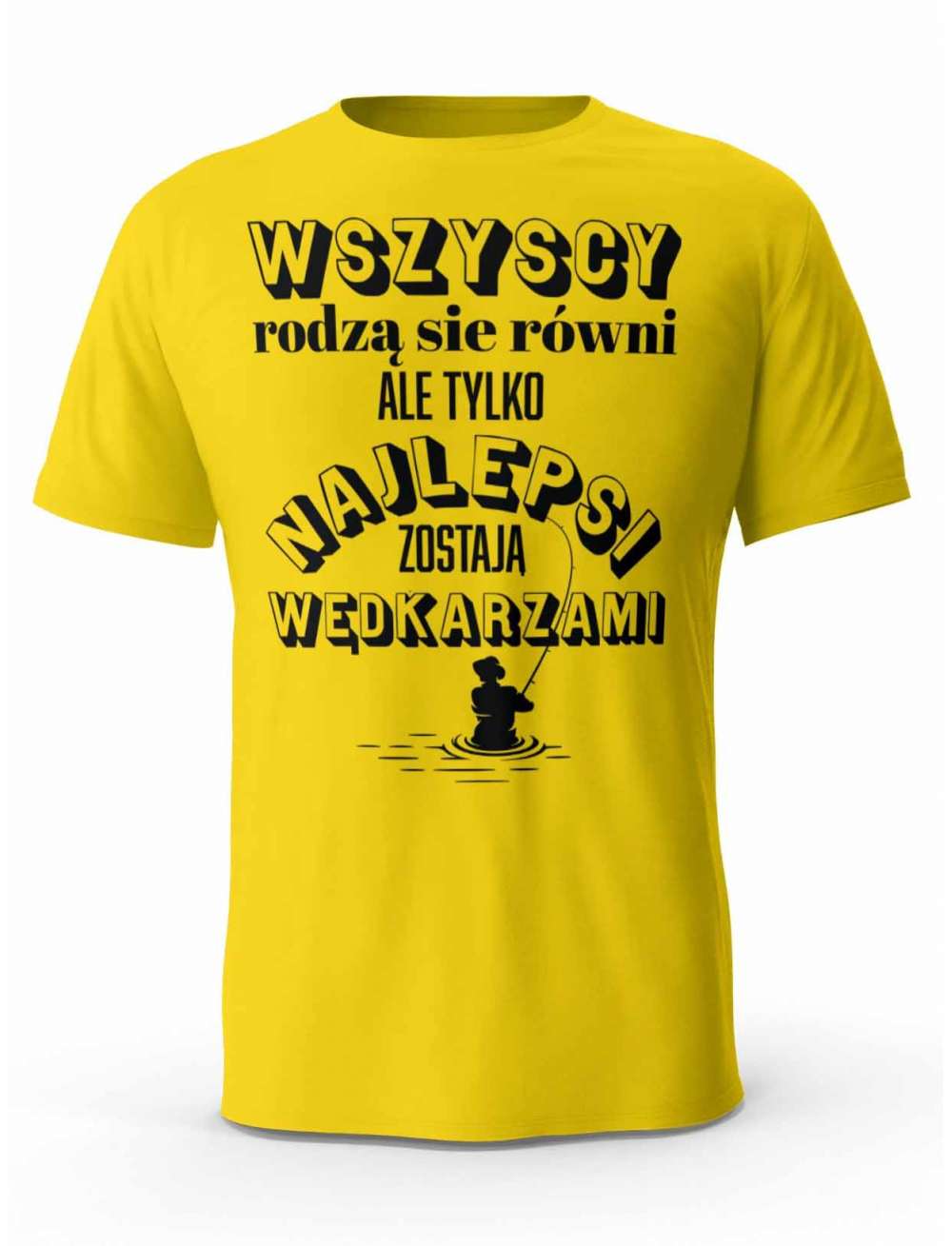 Koszulka Najlepsi Wędkarze, T-shirt Męski, Prezent