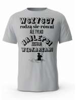 Koszulka Najlepsi Wędkarze, T-shirt Męski, Prezent