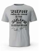 Koszulka Najlepsi Elektrycy, T-shirt Męski, Prezent